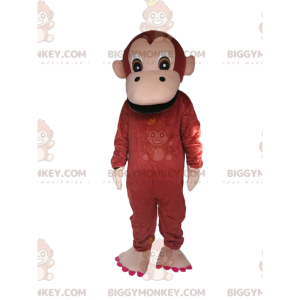 BIGGYMONKEY™ Costume da mascotte di scimmia con un grande