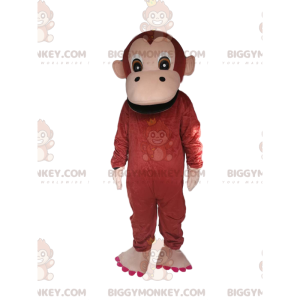 Maskot BIGGYMONKEY™ Kostým opice s velkým úsměvem –