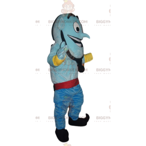 Genie BIGGYMONKEY™ mascottekostuum van Aladdin. Genie kostuum