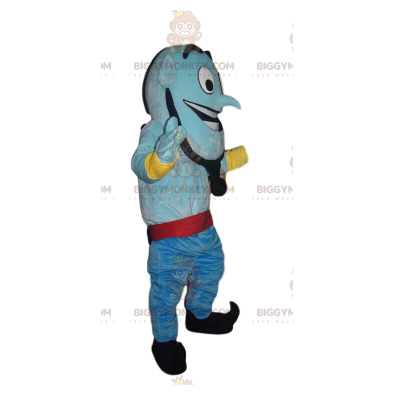 Genie BIGGYMONKEY™ mascot costume from Aladdin. Genie costume