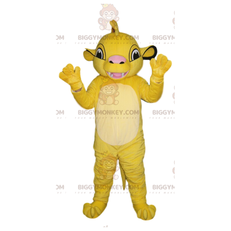 Simba Lion King BIGGYMONKEY™ mascottekostuum - Biggymonkey.com