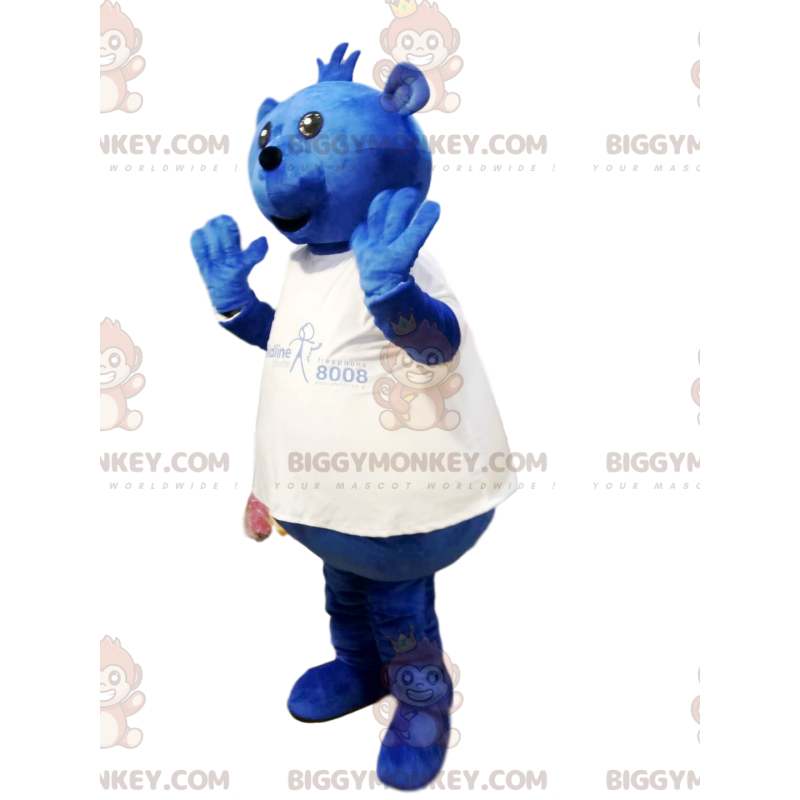 Costume da mascotte dell'orso grassoccio BIGGYMONKEY™ con