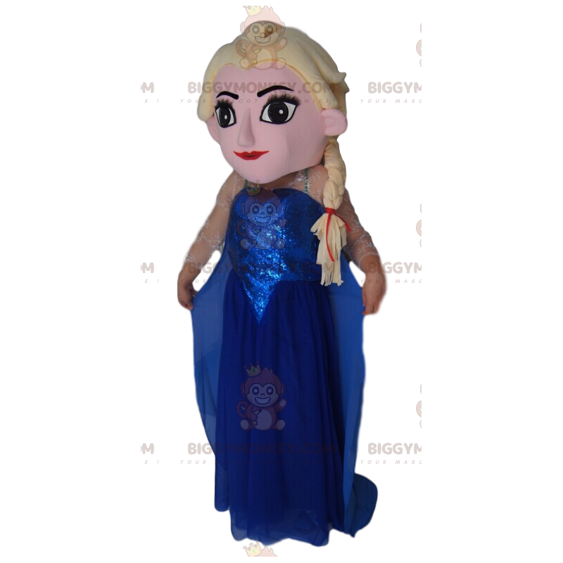 Frozen Elsa BIGGYMONKEY™ Maskottchenkostüm - Biggymonkey.com