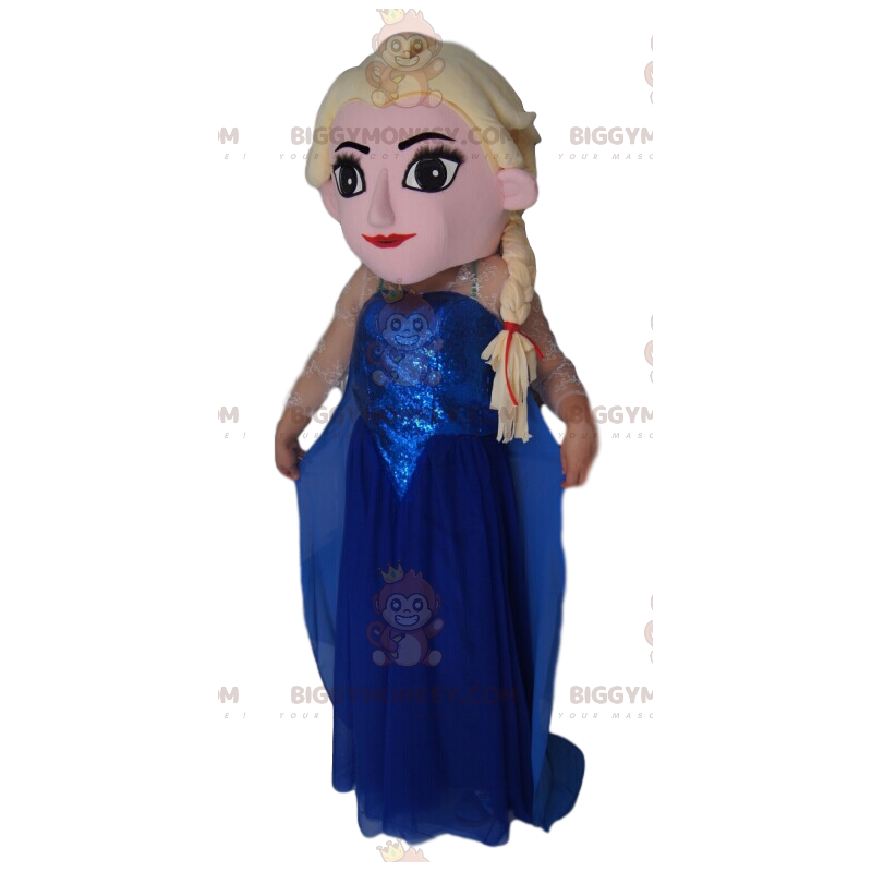 Traje de mascote Elsa BIGGYMONKEY™ Frozen – Biggymonkey.com