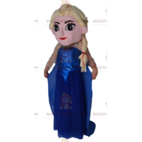 Frozen Elsa BIGGYMONKEY™ maskottiasu - Biggymonkey.com