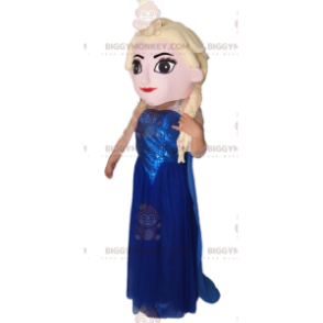 Frozen Elsa BIGGYMONKEY™ mascottekostuum - Biggymonkey.com