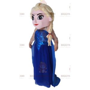 Frosne Elsa BIGGYMONKEY™ maskotkostume - Biggymonkey.com