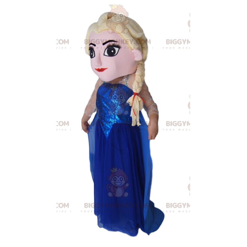 Frozen Elsa Biggymonkey™ Mascot Costume - Sizes L (175-180cm)