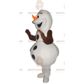 Kostium maskotki BIGGYMONKEY™ Olafa, Wesoły mrożony bałwan -