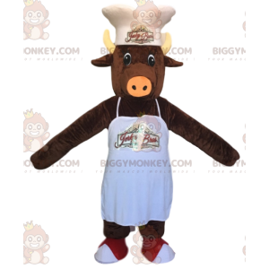 Braunes Wildschwein BIGGYMONKEY™ Maskottchenkostüm mit Hut und