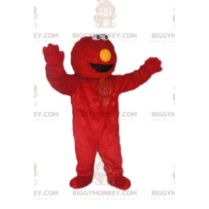 Costume de mascotte BIGGYMONKEY™ de monstre rouge drôle et