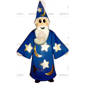 Costume de mascotte BIGGYMONKEY™ de Merlin l'enchanteur de