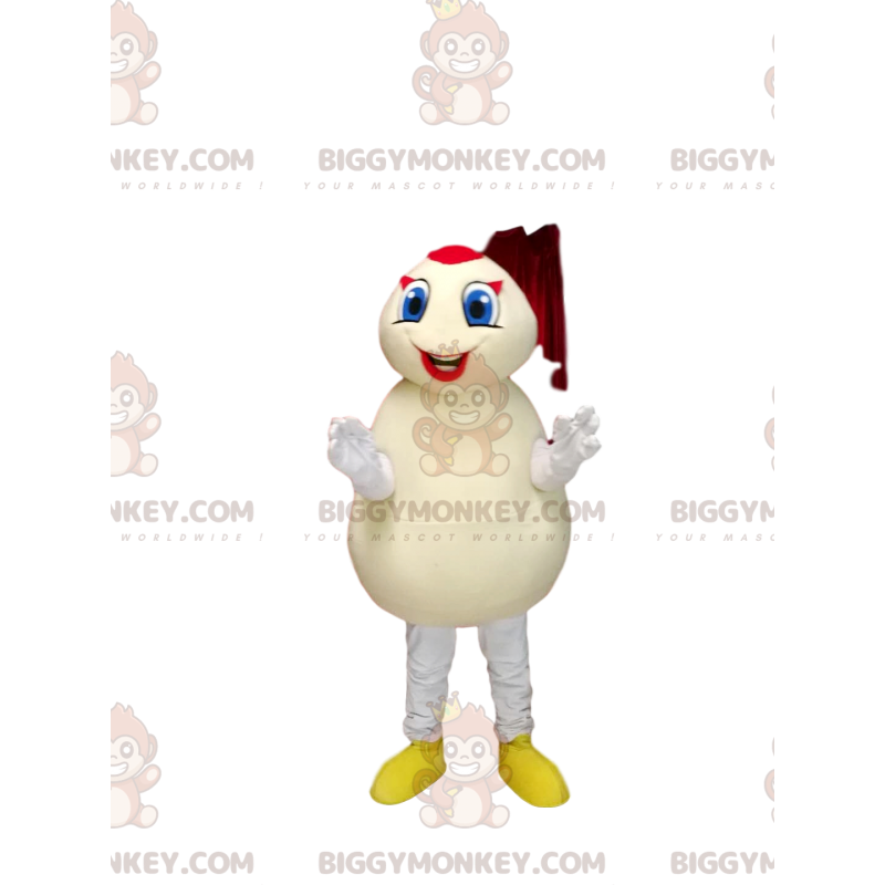 Costume de mascotte BIGGYMONKEY™ de coccinelle avec des
