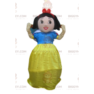 Fantasia de mascote BIGGYMONKEY™ da Branca de Neve muito