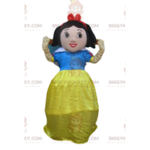 Disfraz de mascota BIGGYMONKEY™ de Blancanieves muy coqueto -