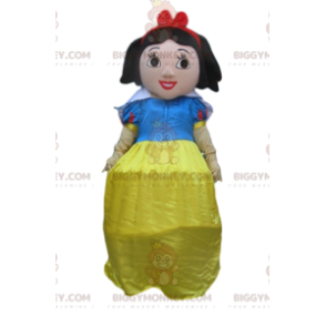 Disfraz de mascota BIGGYMONKEY™ de Blancanieves muy coqueto -