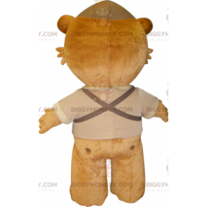 Brown Giant Teddy BIGGYMONKEY™ Mascot Costume - Biggymonkey.com