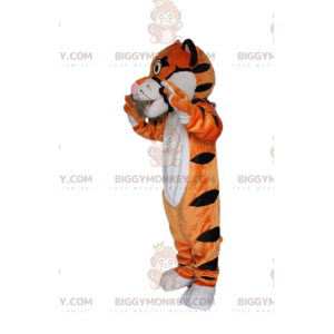 Costume da mascotte Tiger BIGGYMONKEY™ molto giocoso e troppo