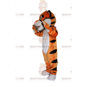 Bardzo zabawny i zbyt słodki kostium maskotki tygrysa