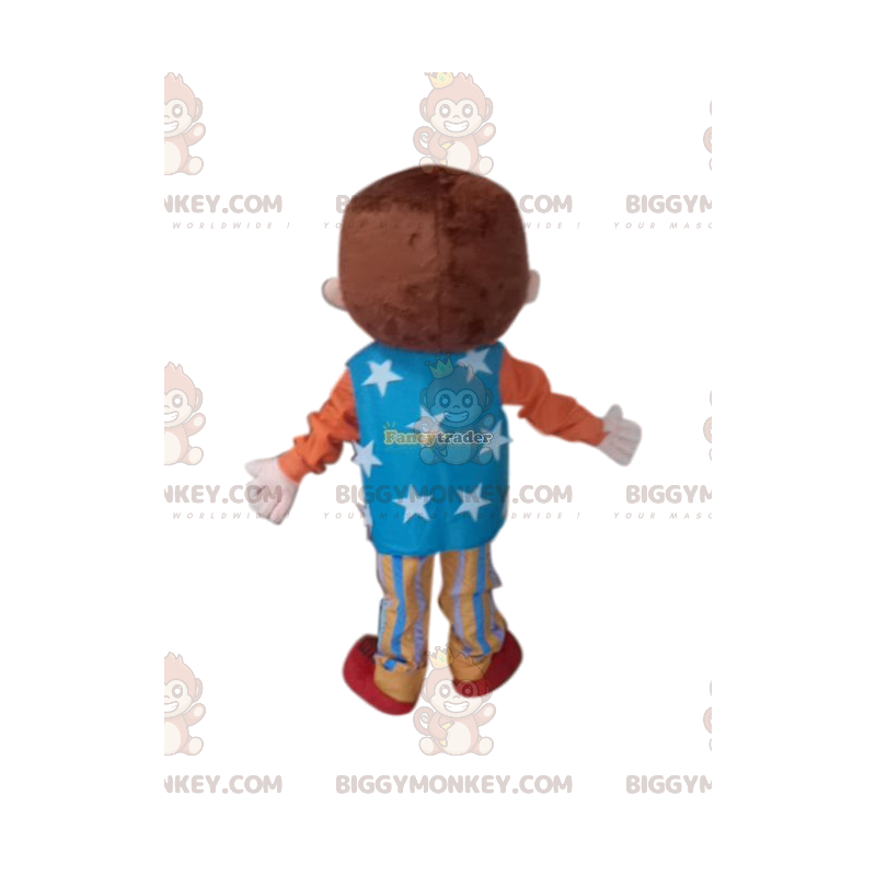 Costume de mascotte BIGGYMONKEY™ de petit garçon avec une tenue