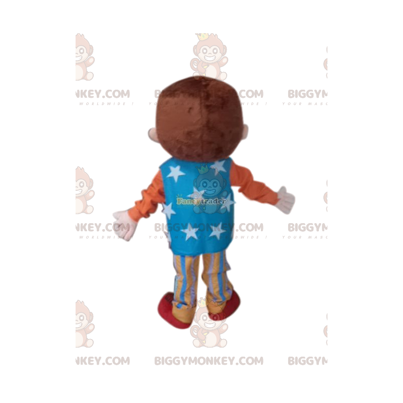 Kostým maskota malého chlapce BIGGYMONKEY™ s cirkusovým