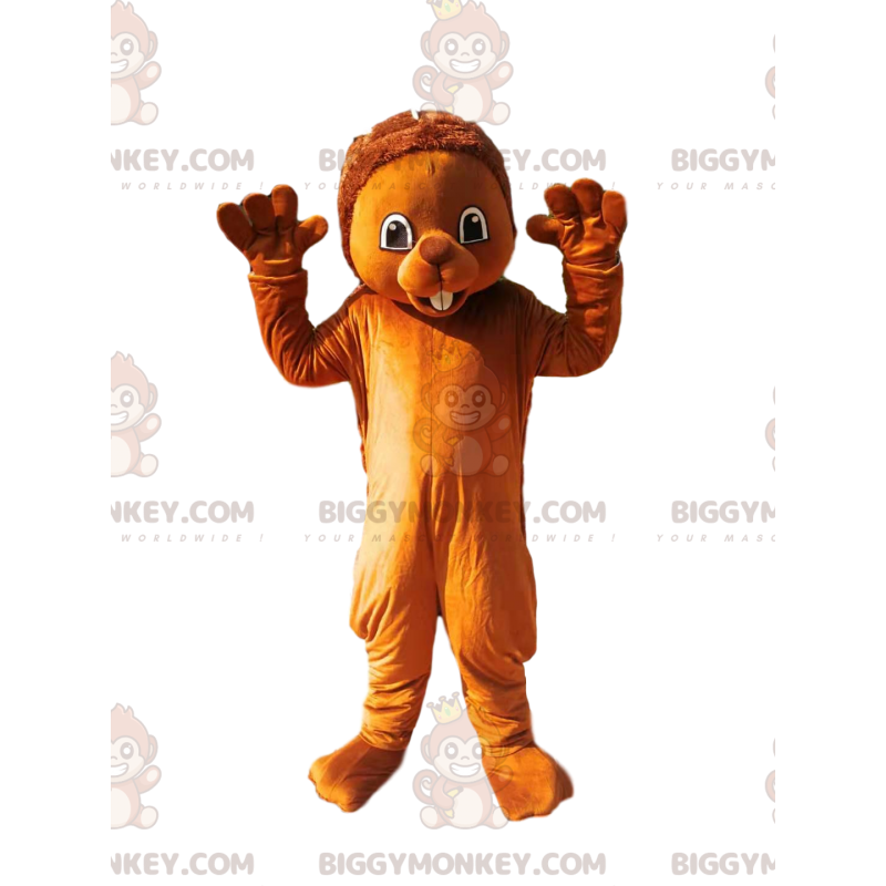 Sød brun bæver BIGGYMONKEY™ maskot kostume - Biggymonkey.com