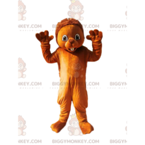 Sød brun bæver BIGGYMONKEY™ maskot kostume - Biggymonkey.com