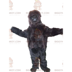 Kostým gorila BIGGYMONKEY™ maskota s nádhernou kožešinou –