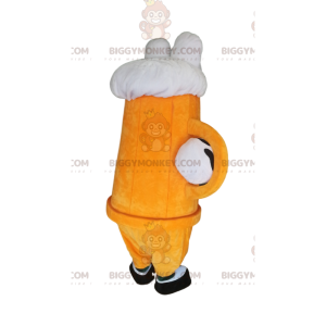 Costume da mascotte Spumante pinta di birra BIGGYMONKEY™ -