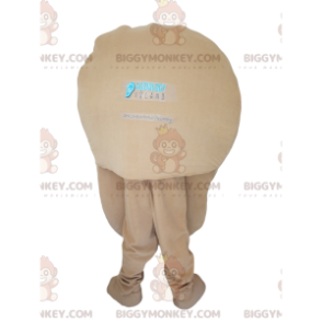 Beige Ear BIGGYMONKEY™ Mascot Costume. Beige ear suit –