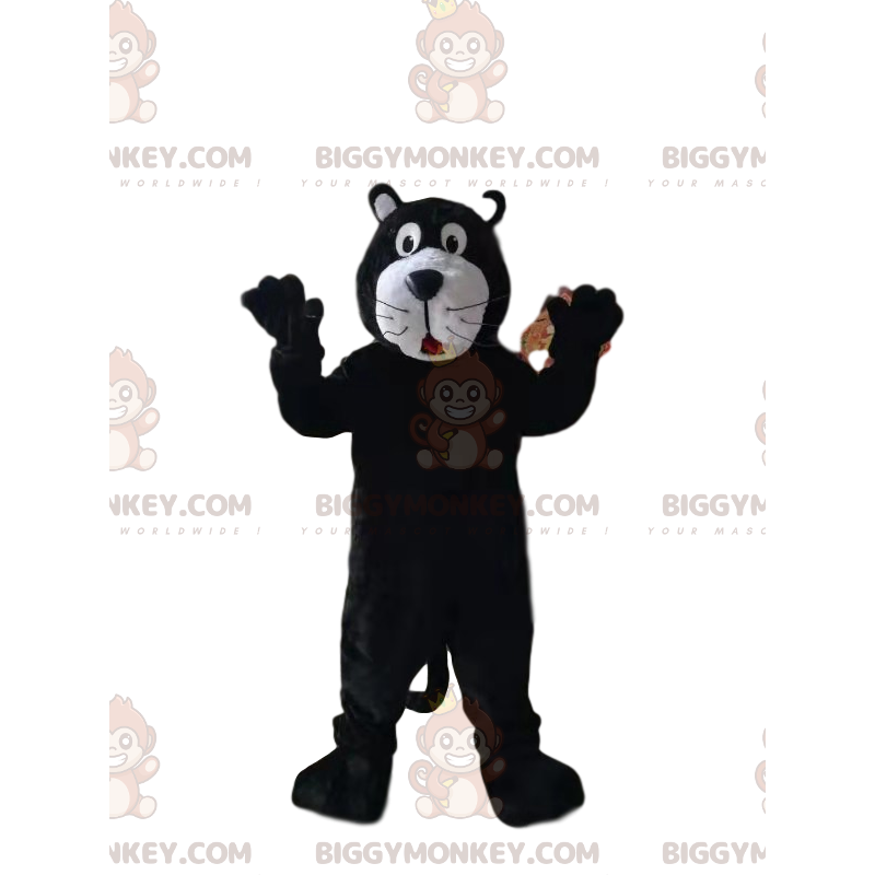 Bedövad Black Panther BIGGYMONKEY™ maskotdräkt - BiggyMonkey