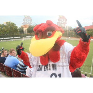 Giant Red and Yellow Bird BIGGYMONKEY™ Mascot Costume –