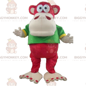 Disfraz de mascota mono verde gigante BIGGYMONKEY™