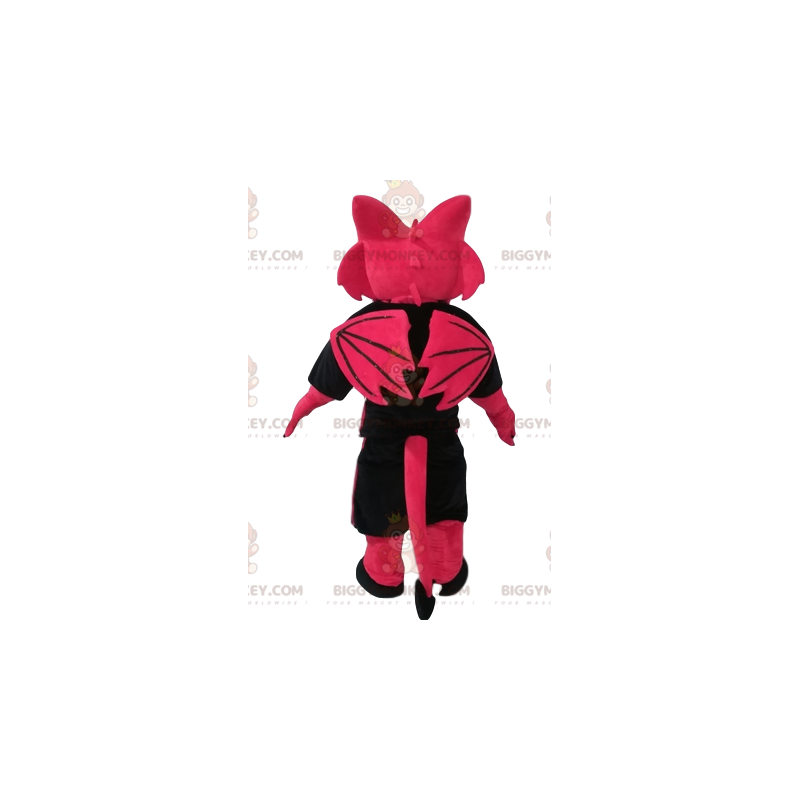 Minaccioso costume della mascotte del drago fucsia BIGGYMONKEY™