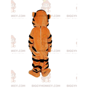 Costume da mascotte BIGGYMONKEY™ tigre arancione e nera con