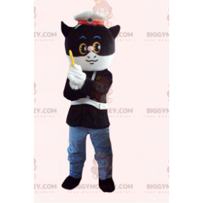 Masked Man Vigilante Police Officer BIGGYMONKEY™ Mascot Costume