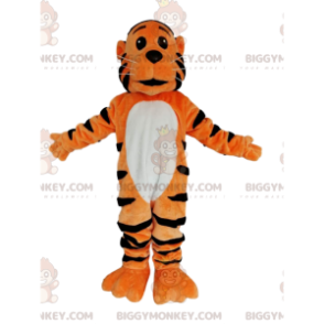 Disfraz de mascota BIGGYMONKEY™ de tigre naranja y negro con