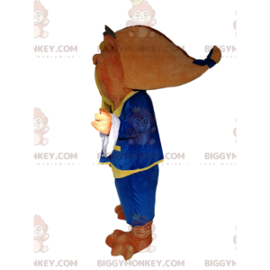 BIGGYMONKEY™ Costume da mascotte Bestia, La Bella e la Bestia -