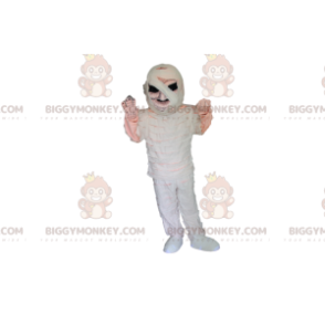 Costume de mascotte BIGGYMONKEY™ de squelette momifié avec des