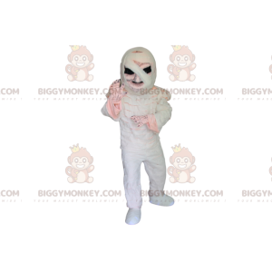 BIGGYMONKEY™ Costume da mascotte di scheletro mummificato con