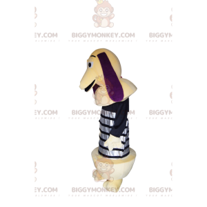 BIGGYMONKEY™ Costume da mascotte di Zigzag, il cane a molla di