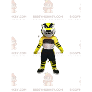 Costume de mascotte BIGGYMONKEY™ de tigre très menaçant avec