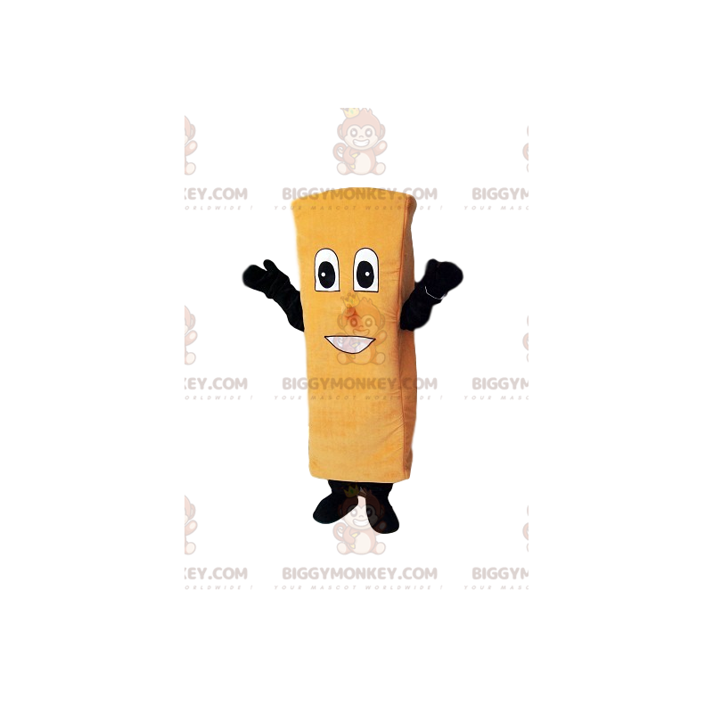 Costume de mascotte BIGGYMONKEY™ de biscuit avec un grand