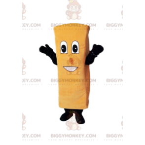 Costume de mascotte BIGGYMONKEY™ de biscuit avec un grand