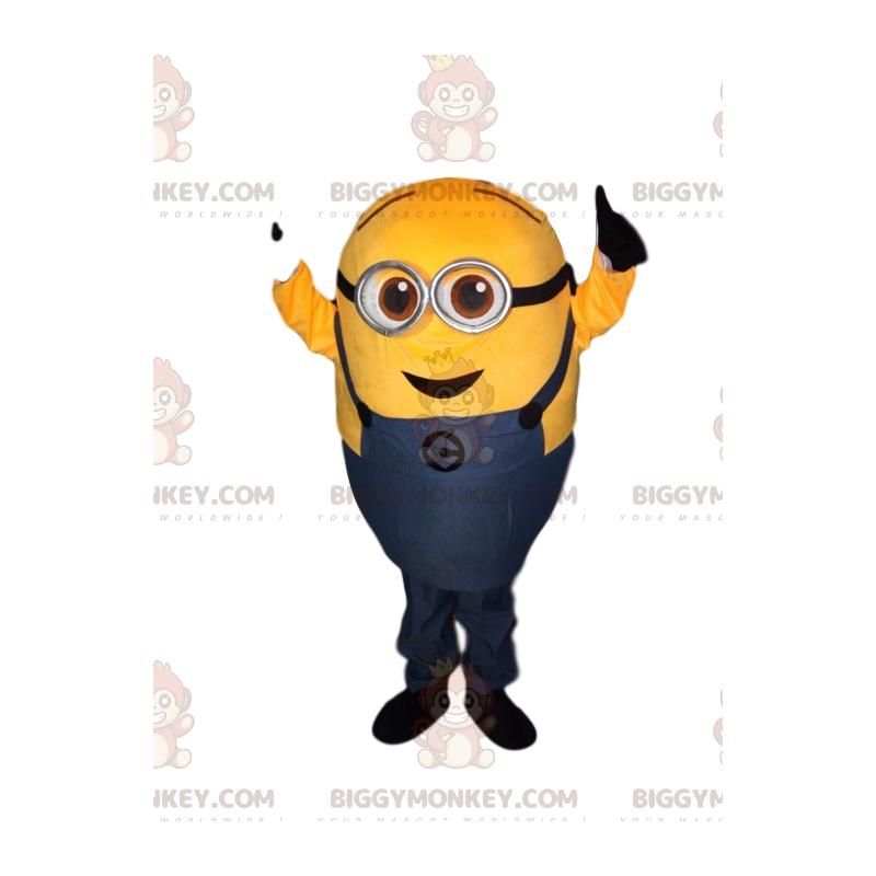 Bob der freundliche Minion BIGGYMONKEY™ Maskottchenkostüm von