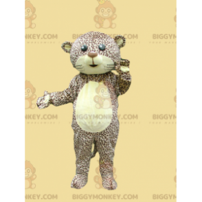 Traje de mascote de leopardo malhado pantera tigre BIGGYMONKEY™