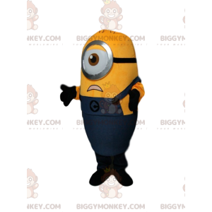 BIGGYMONKEY™ maskotdräkt av Stuart, vår berömda Minion med ett