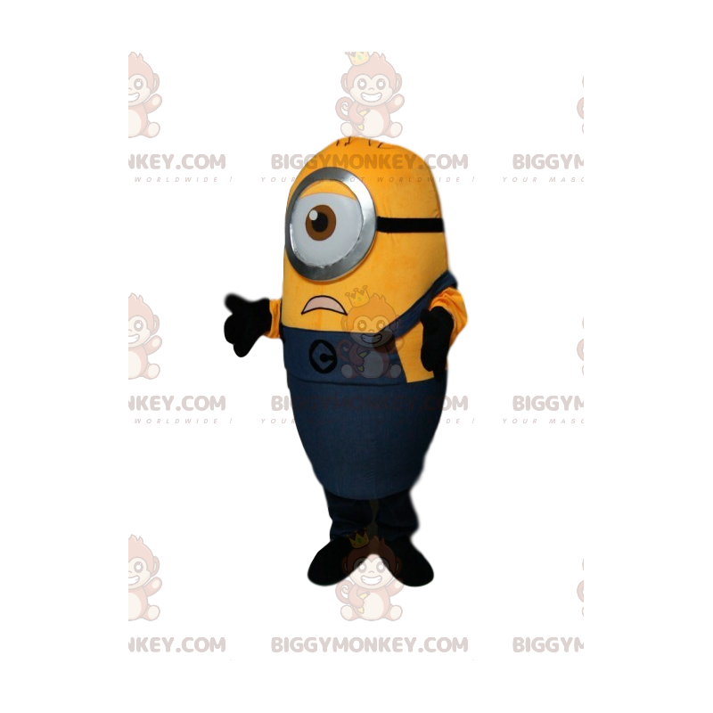 BIGGYMONKEY™ maskotkostume af Stuart, vores berømte Minion med