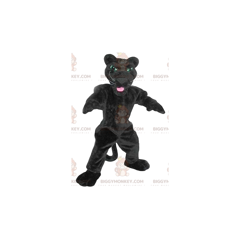 Disfraz de mascota Black Panther BIGGYMONKEY™ altamente