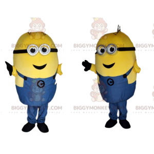 Disfraz de mascota Bob The Minion súper entusiasta BIGGYMONKEY™